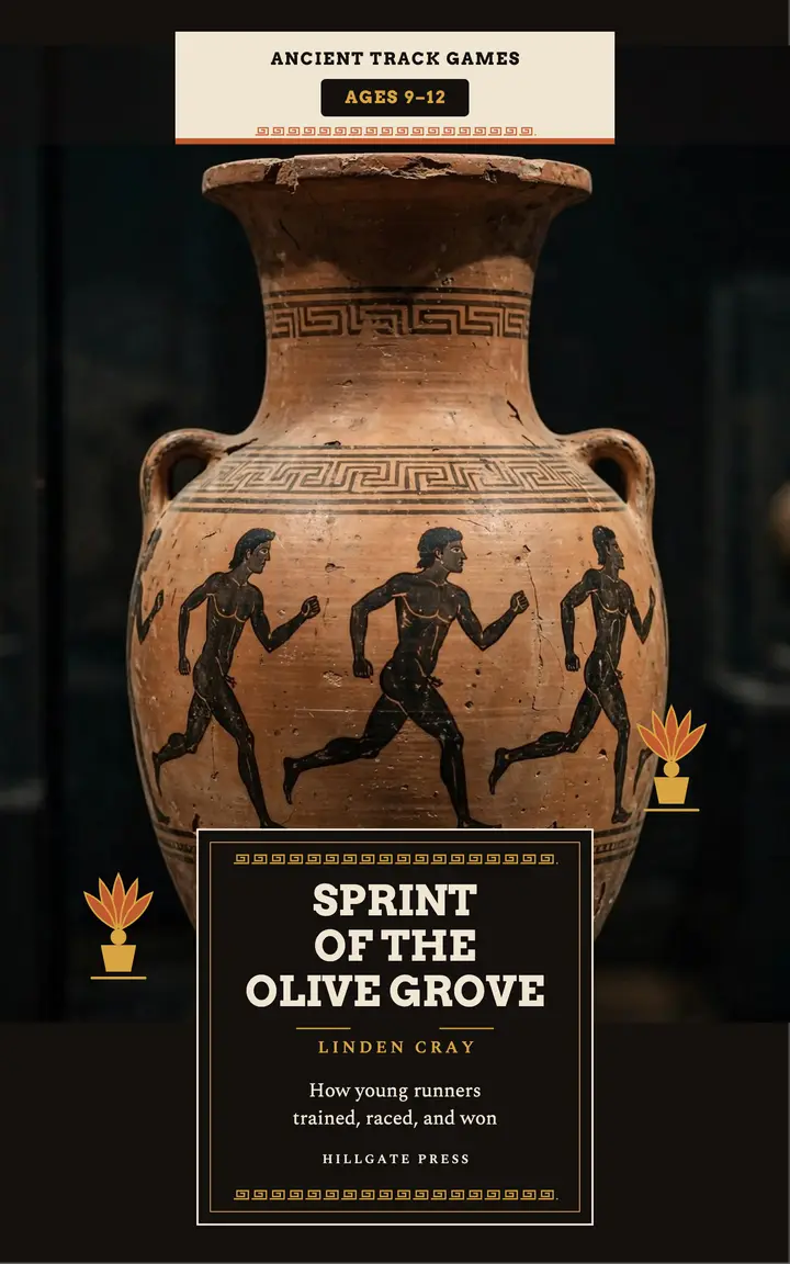 Sprint of the Olive Grove ebook cover template