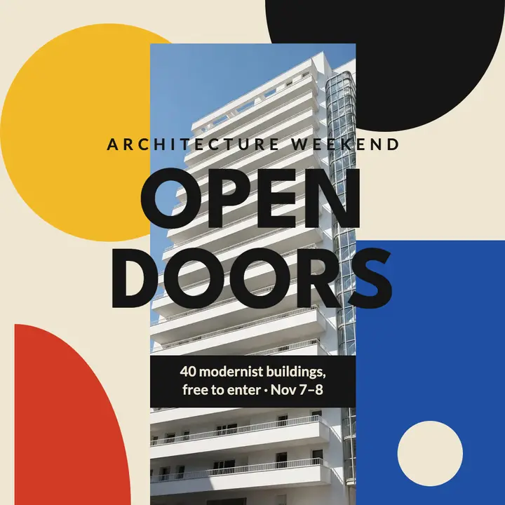 Open Doors architecture weekend post template