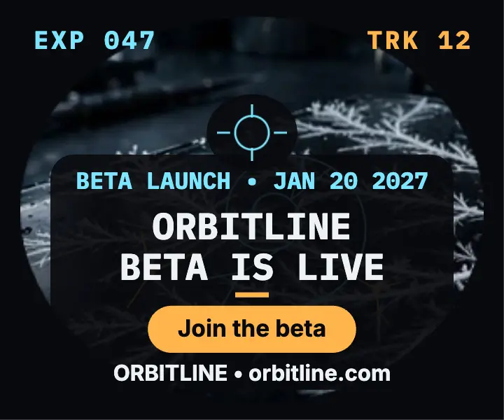 Orbitline beta launch tracks ad template