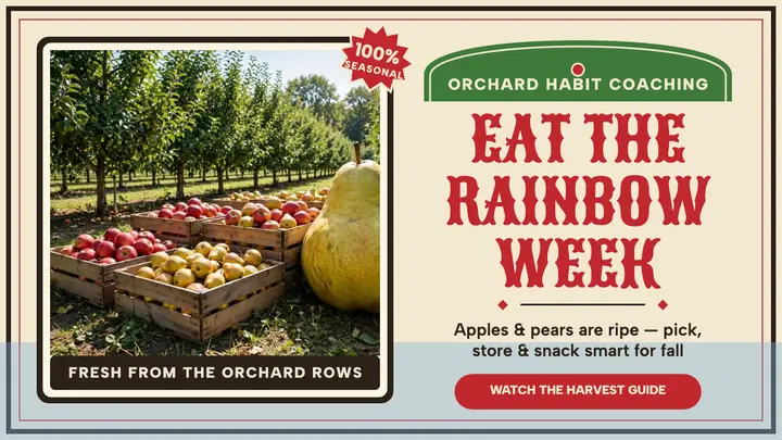 Orchard Habit harvest thumbnail template