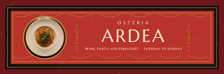 Osteria Ardea Pompeian header template