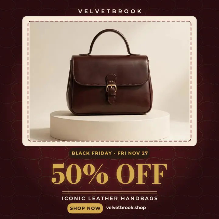 Velvetbrook Black Friday handbag sale template