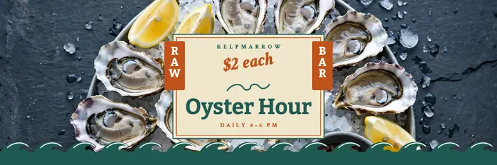 Kelpmarrow oyster hour X header template