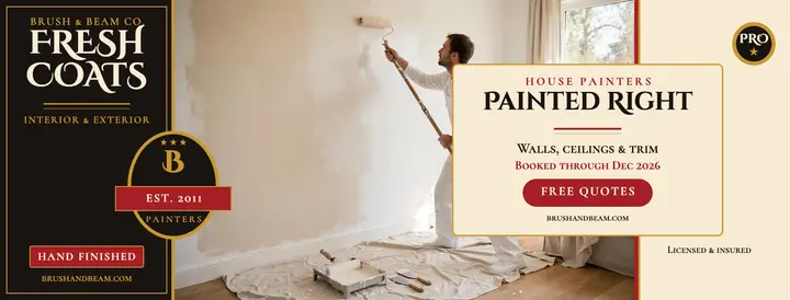 Brush and Beam painter crest cover template