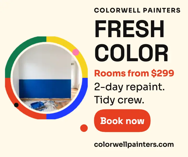 Colorwell fresh color promo ad template
