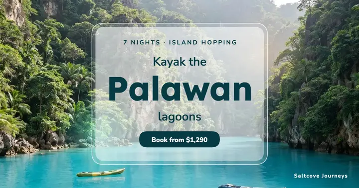 Lagoon kayak tour template