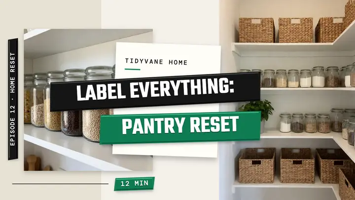 Pantry label reset thumbnail, label-maker tape template