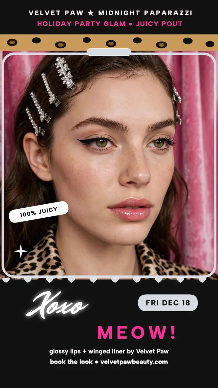 Midnight Paparazzi pink glam story template