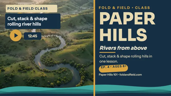 Paper Hills 101 geography lesson thumbnail template