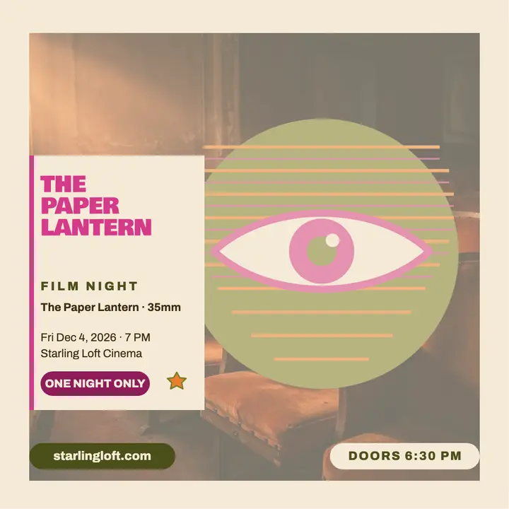 Starling Loft Cuban film night post template