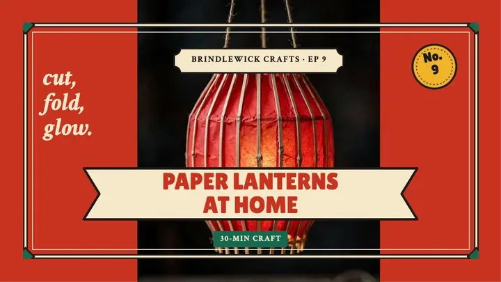 Brindlewick paper lantern thumbnail template
