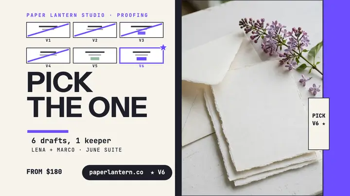 Paper Lantern suite versions thumbnail template