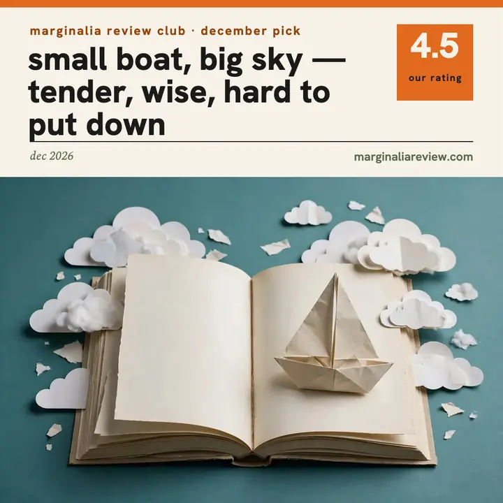 Marginalia december book review card template