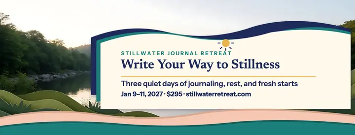 Stillwater journal retreat papercut cover template