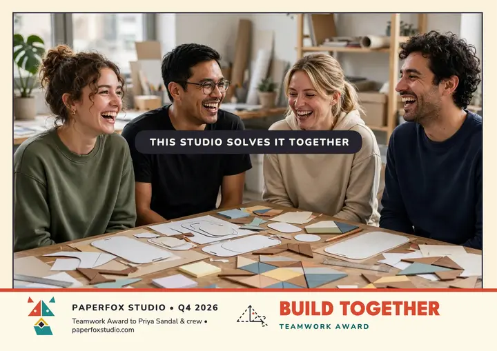 Paperfox teamwork certificate: teamwork certificate template