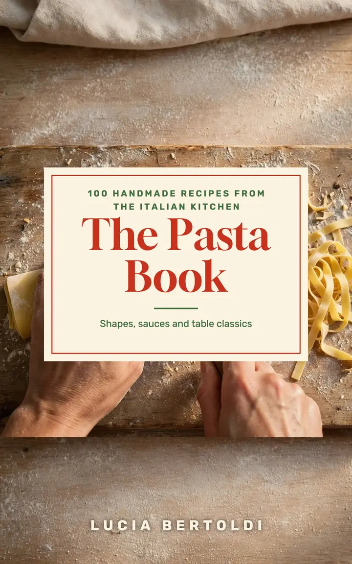 The Pasta Book cookbook template