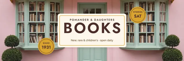 Pomander & Daughters bookshop header template