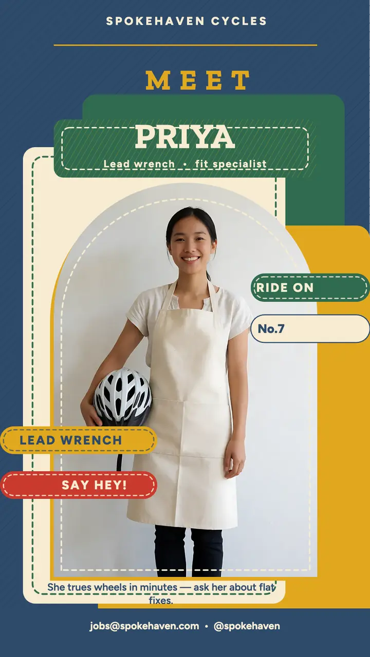 Spokehaven crew welcome hiring story template