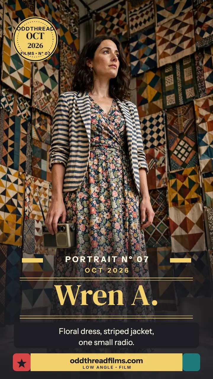 Oddthread portrait of Wren story template