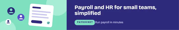 Payroll and HR for small teams template