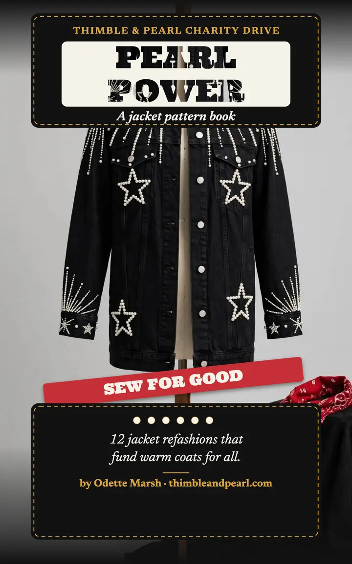 Pearl jacket charity ebook cover template
