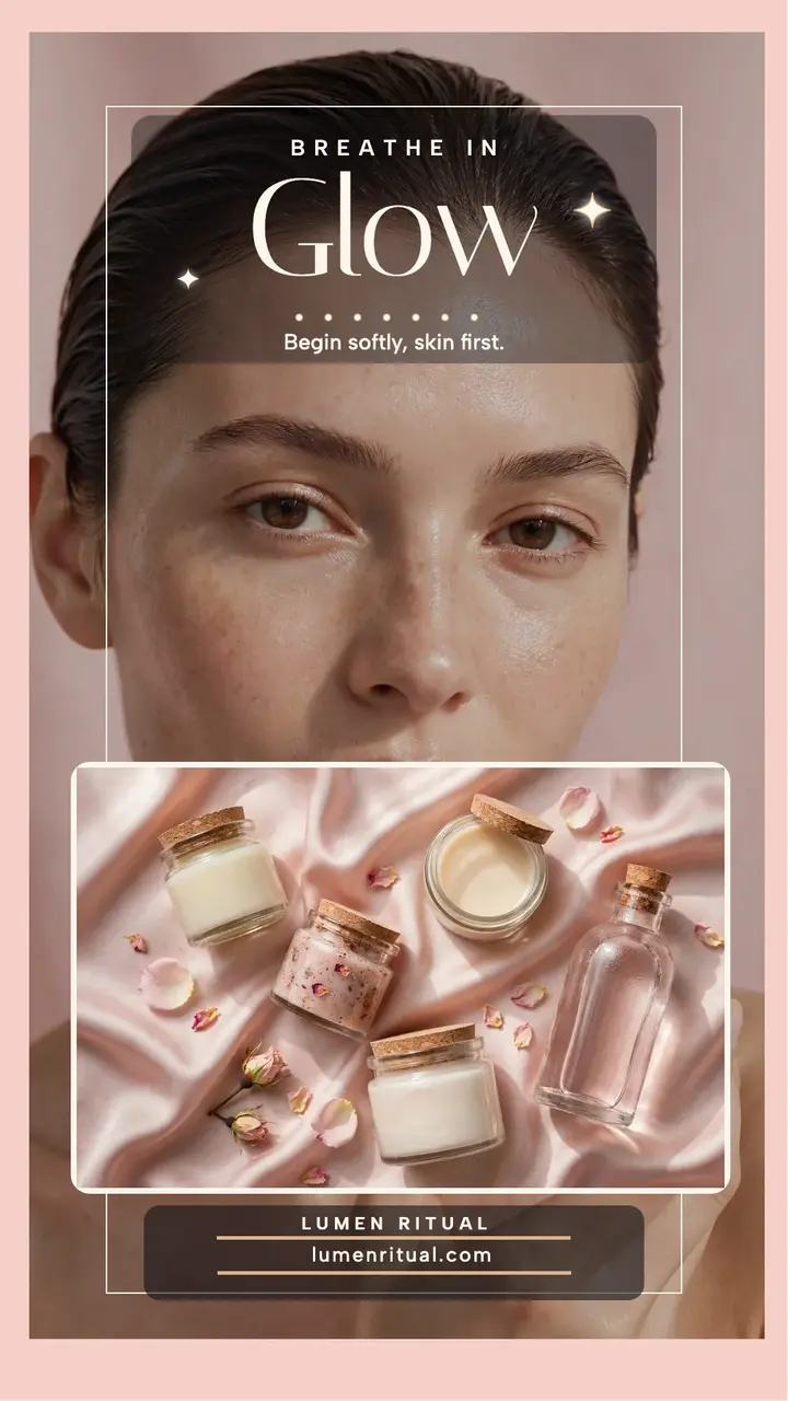 Pearl morning ritual wellness story template