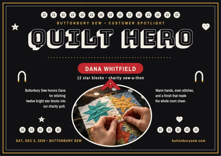 Buttonbury Sew quilt hero spotlight template