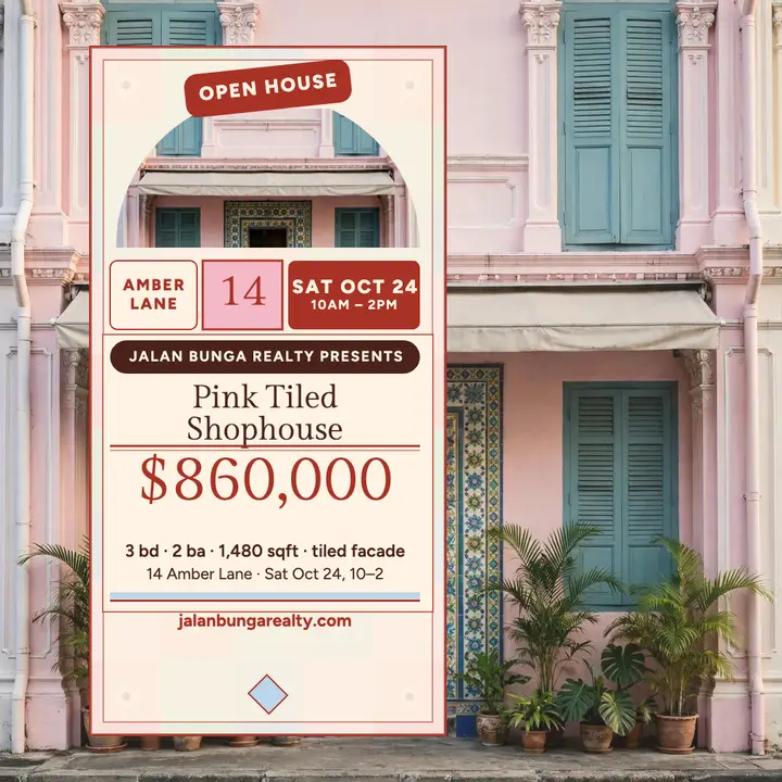 Amber Lane tiled shophouse listing template