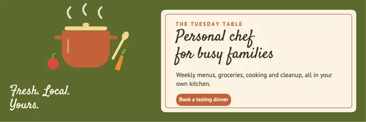 Personal chef for busy families X header template