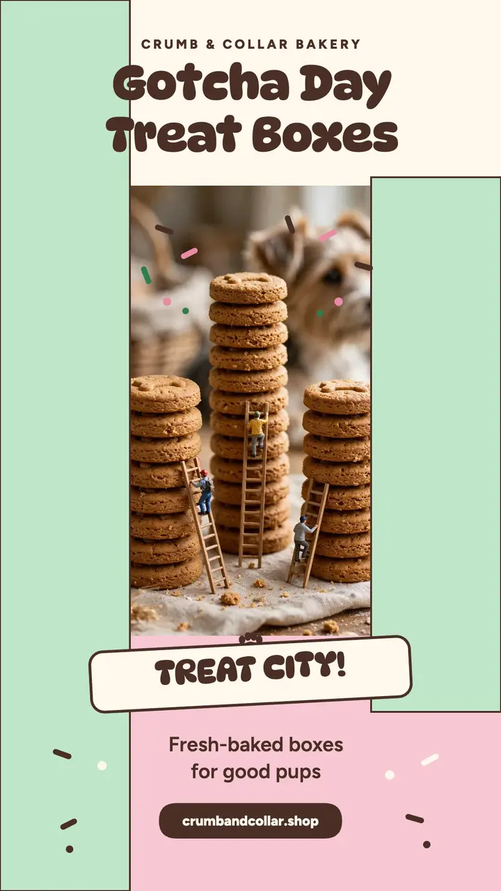 Crumb and Collar treat city gotcha story template