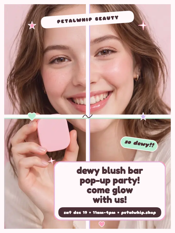 Petalwhip blush bar purikura portrait template