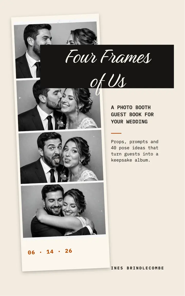Four Frames of Us wedding photo booth ebook template