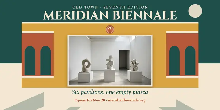 Meridian Biennale piazza post template