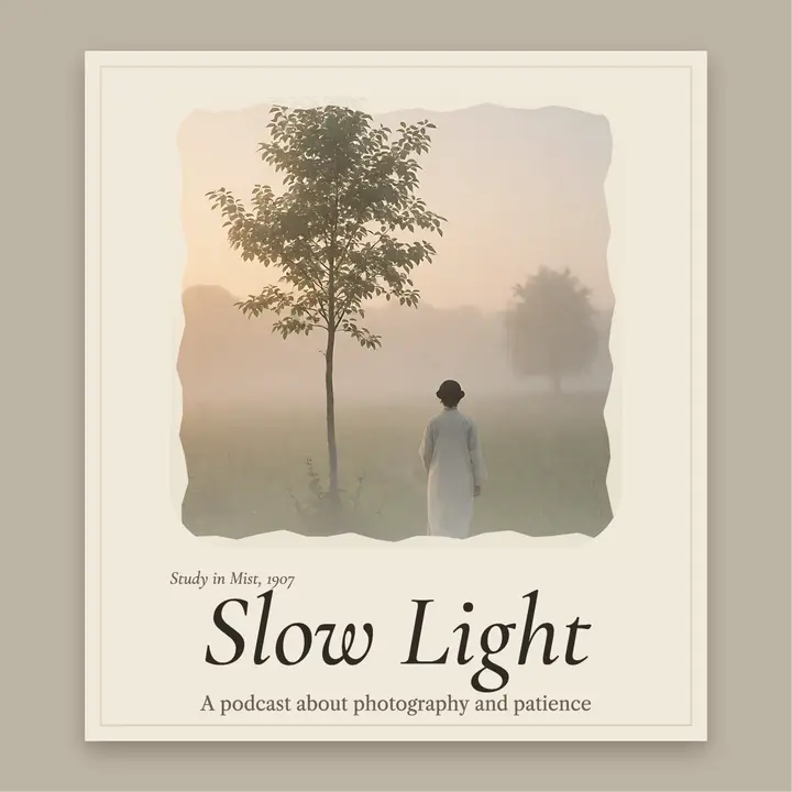 Slow Light pictorialist podcast cover template