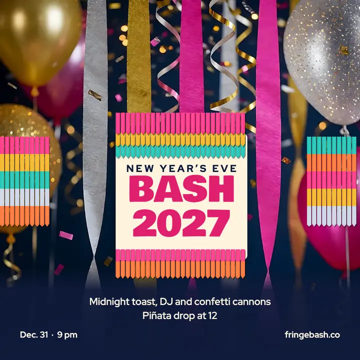 Fringe bash NYE template