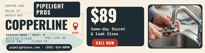 Pipelight Pros service map billboard template