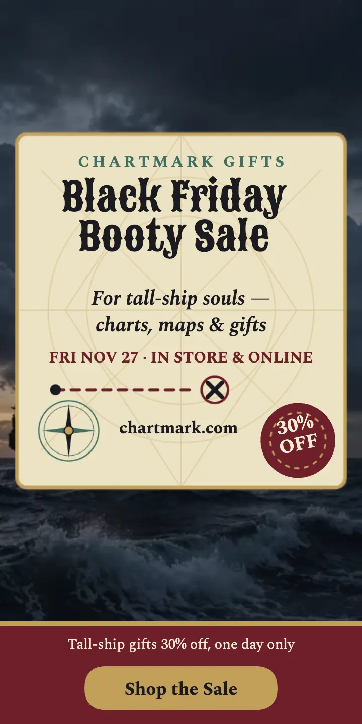 Chartmark Gifts Black Friday half-page ad: black friday gift ad template