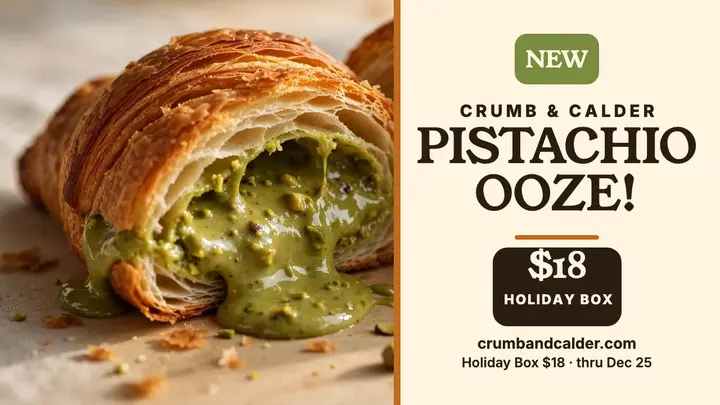 Crumb and Calder pistachio box thumbnail template