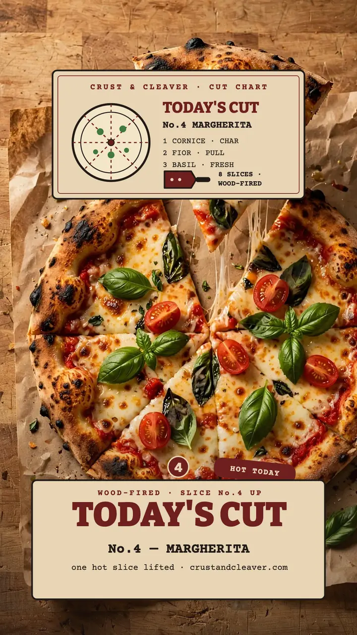 Crust and Cleaver cut chart story template