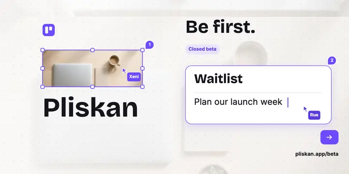 Pliskan planning app beta waitlist post: app beta waitlist post template