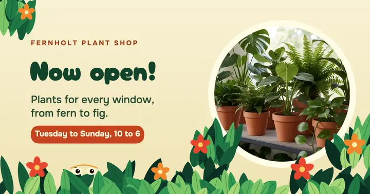 Houseplant shop now open naive jungle post: plant shop now open post template