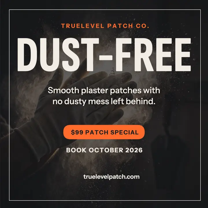 Truelevel dust-free patch promo template