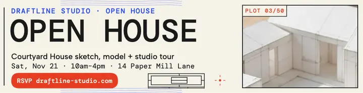 Draftline Studio open house billboard template