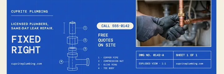 Cuprite Plumbing blueprint header template