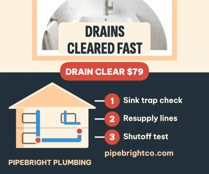 Pipebright drain clear cutaway ad template