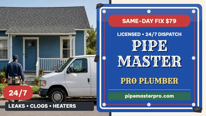 Pipemaster Pro enamel plumber thumbnail template