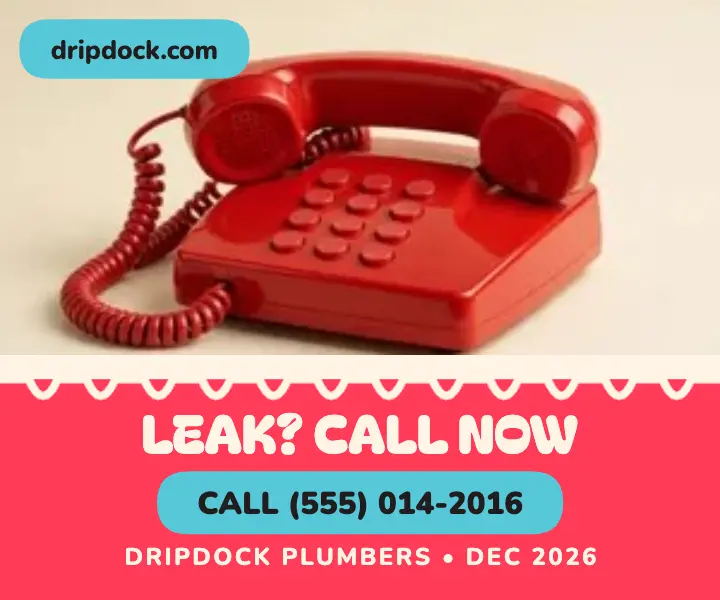 Dripdock emergency plumber hotline ad: plumber emergency ad template