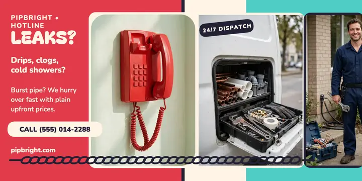 Pipbright plumber hotline post template