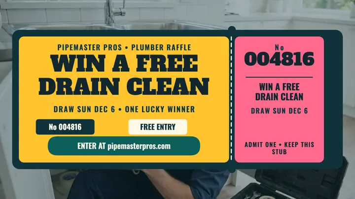 Pipemaster Pros raffle thumbnail template