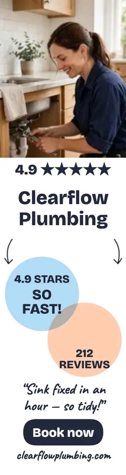 Clearflow Plumbing fast review skyscraper template